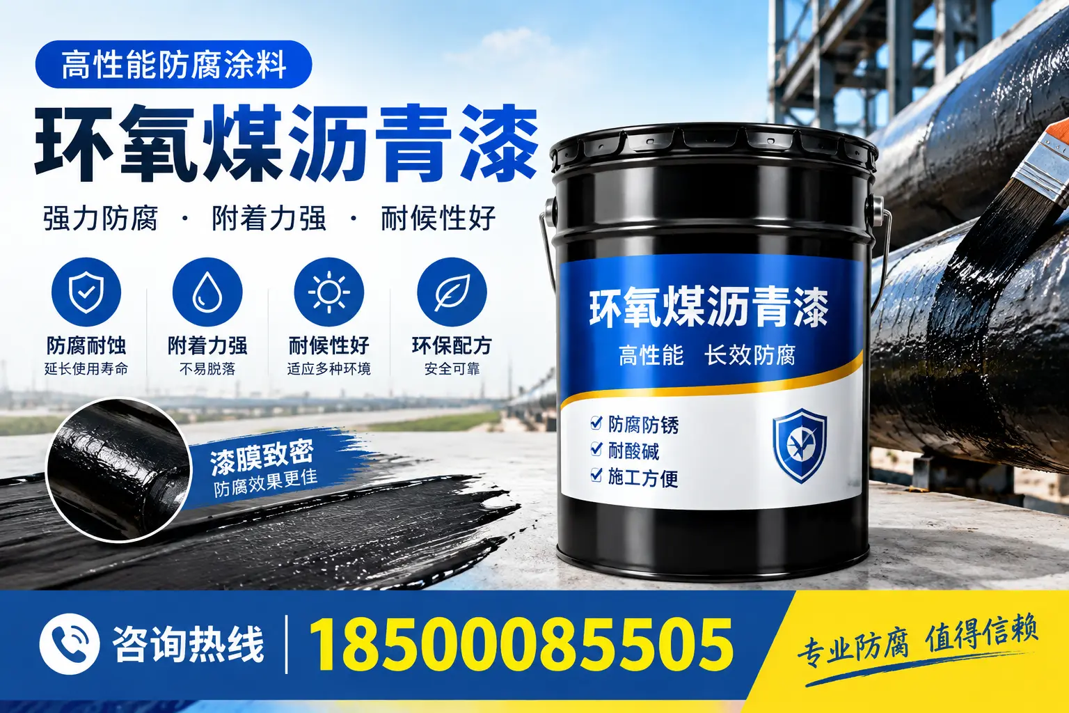 环氧煤沥青漆使用中的常见问题解答，德阳用户必看